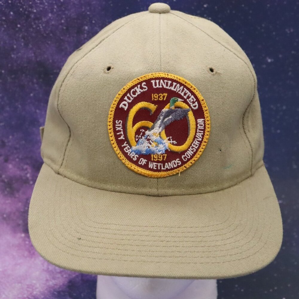 Vintage Ducks Unlimited Hat Cap 60 Years of‎ Wetlands Conservation 1997